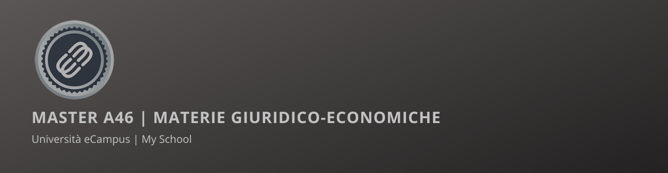 MATERIE GIURIDICO-ECONOMICHE