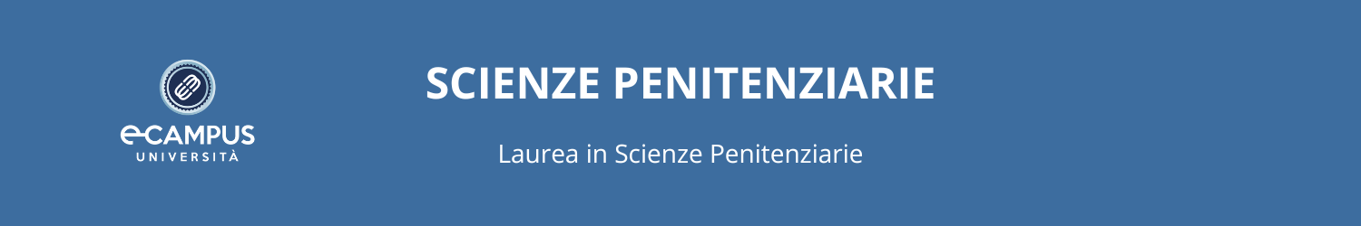 SCIENZE PENITENZIARIE